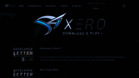 What Xero.gg website looked like in 2021 (3 years ago)