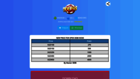 What Xe88sg.com website looked like in 2021 (3 years ago)