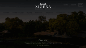 What Xigera.com website looked like in 2021 (3 years ago)