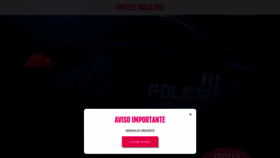 What Xposedmagazine.info website looked like in 2021 (4 years ago)