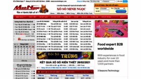 What Xosominhngoc.net website looked like in 2021 (3 years ago)