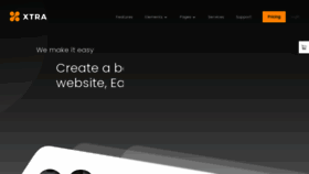 What Xtratheme.com website looked like in 2021 (3 years ago)