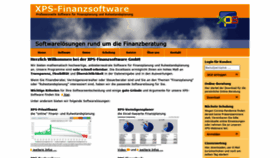 What Xps-finanzsoftware.de website looked like in 2021 (3 years ago)