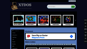 What Xtdos.com website looked like in 2021 (3 years ago)