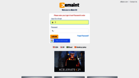 What X46.emaint.com website looked like in 2021 (3 years ago)