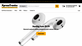 What Xpresstronics.ca website looked like in 2021 (4 years ago)