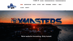 What Xmasters.it website looked like in 2021 (3 years ago)