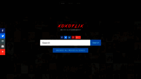 What Xoxoflix.com website looked like in 2021 (2 years ago)