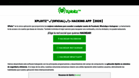 What Xploitz.app website looked like in 2021 (2 years ago)