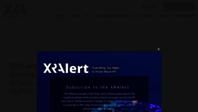 What Xra.org website looked like in 2021 (2 years ago)
