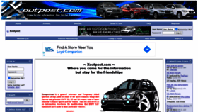 What Xoutpost.com website looked like in 2021 (2 years ago)