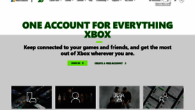 What Xboxlive.com website looked like in 2021 (2 years ago)
