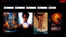 What Xemphim.club website looked like in 2021 (3 years ago)