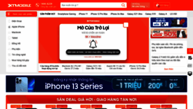 What Xtmobile.vn website looked like in 2021 (2 years ago)