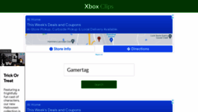 What Xboxclips.co website looked like in 2021 (2 years ago)