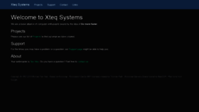 What Xteq.com website looked like in 2021 (2 years ago)