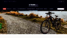 What X-tremescooters.com website looked like in 2021 (2 years ago)