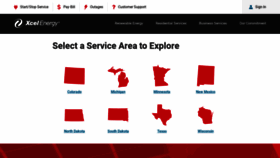 What Xcelenergy.com website looked like in 2022 (2 years ago)