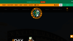 What Xula.edu website looked like in 2022 (2 years ago)