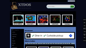 What Xtdos.com website looked like in 2022 (2 years ago)