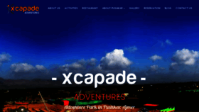 What Xcapadeadventures.com website looked like in 2022 (2 years ago)