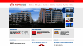 What Xhvalves.com website looked like in 2022 (2 years ago)