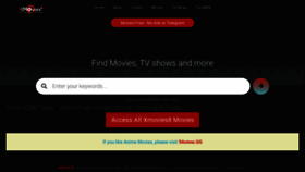 What Xmovies8.today website looked like in 2022 (2 years ago)