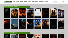 What X123movies.net website looked like in 2022 (2 years ago)