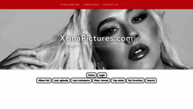 What Xtinapictures.com website looked like in 2022 (2 years ago)
