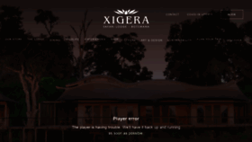 What Xigera.com website looked like in 2022 (1 year ago)