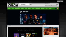 What Xboxfront.de website looked like in 2022 (1 year ago)