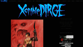 What Xombiedirge.com website looked like in 2022 (1 year ago)