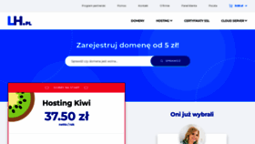 What Xon.pl website looked like in 2022 (1 year ago)