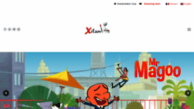 What Xilam.com website looked like in 2022 (1 year ago)