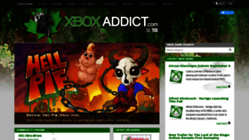 What Xboxaddict.com website looked like in 2022 (1 year ago)