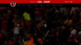 What Xolos.com.mx website looked like in 2022 (1 year ago)