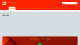 What Xiaomi.eu website looked like in 2022 (1 year ago)