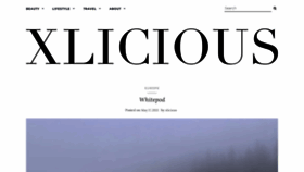 What Xliciousgirl.com website looked like in 2022 (1 year ago)
