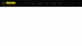 What Xvscreations.com website looked like in 2022 (1 year ago)