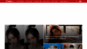 What Xinhstar.vn website looked like in 2022 (1 year ago)