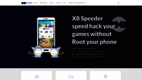 What X8speeder.com website looked like in 2022 (1 year ago)