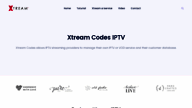 What Xtream-ui.org website looked like in 2022 (1 year ago)