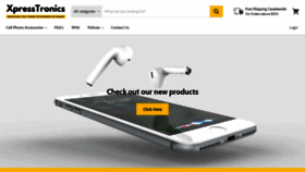 What Xpresstronics.ca website looked like in 2022 (3 years ago)