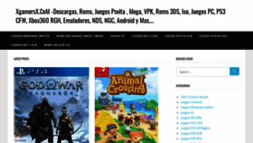 What Xgamersx.com website looked like in 2022 (1 year ago)