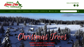 What Xmastree.com.au website looked like in 2022 (1 year ago)