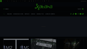 What Xataka.com website looked like in 2023 (1 year ago)
