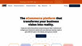 What X-cart.com website looked like in 2023 (2 years ago)