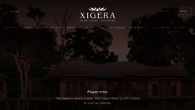 What Xigera.com website looked like in 2023 (1 year ago)