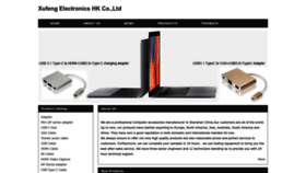 What Xf-electronics.com website looked like in 2023 (1 year ago)