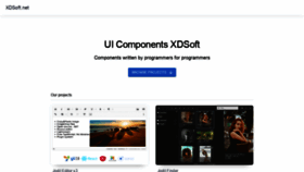 What Xdsoft.net website looked like in 2023 (2 years ago)